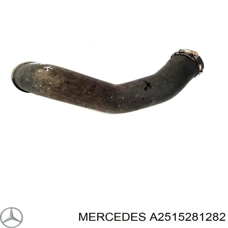 Шланг/патрубок інтеркулера, лівий на Mercedes R (W251)