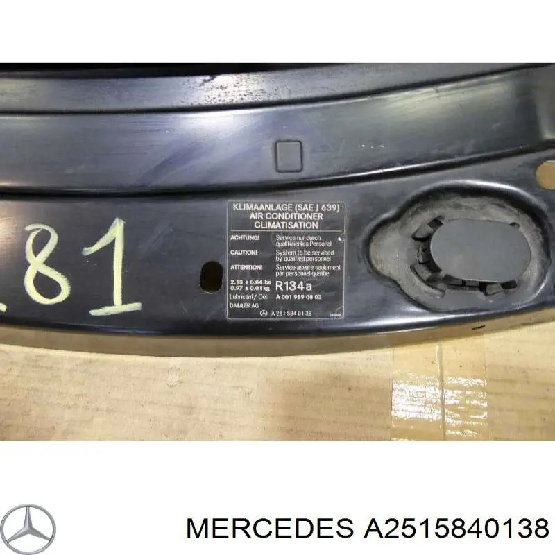 Купити A2515840138 Mercedes 