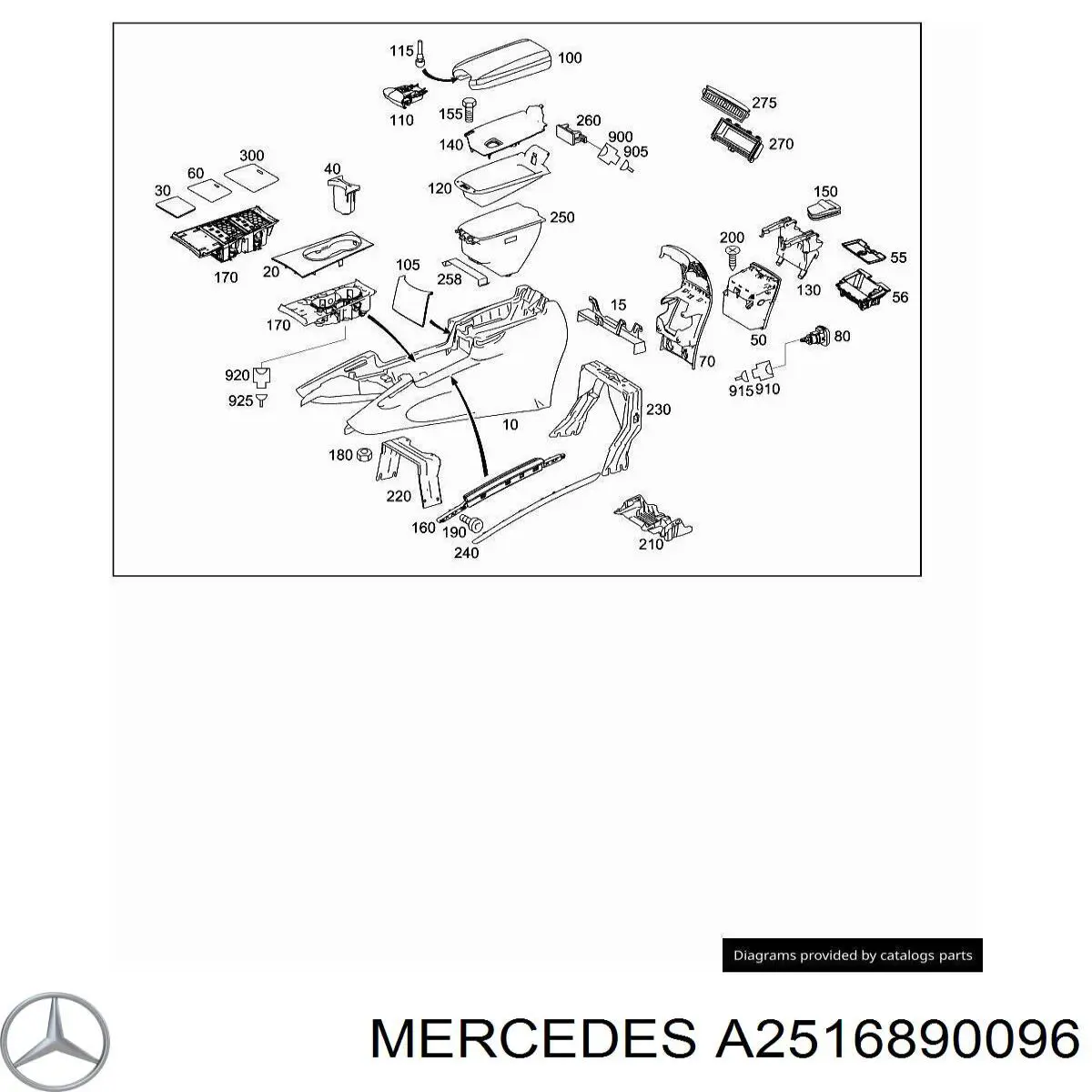A2516890096 Mercedes 