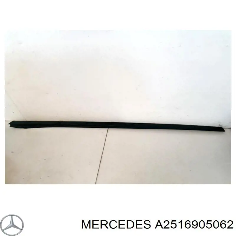 A2516905062 Mercedes Молдинг даху, правий