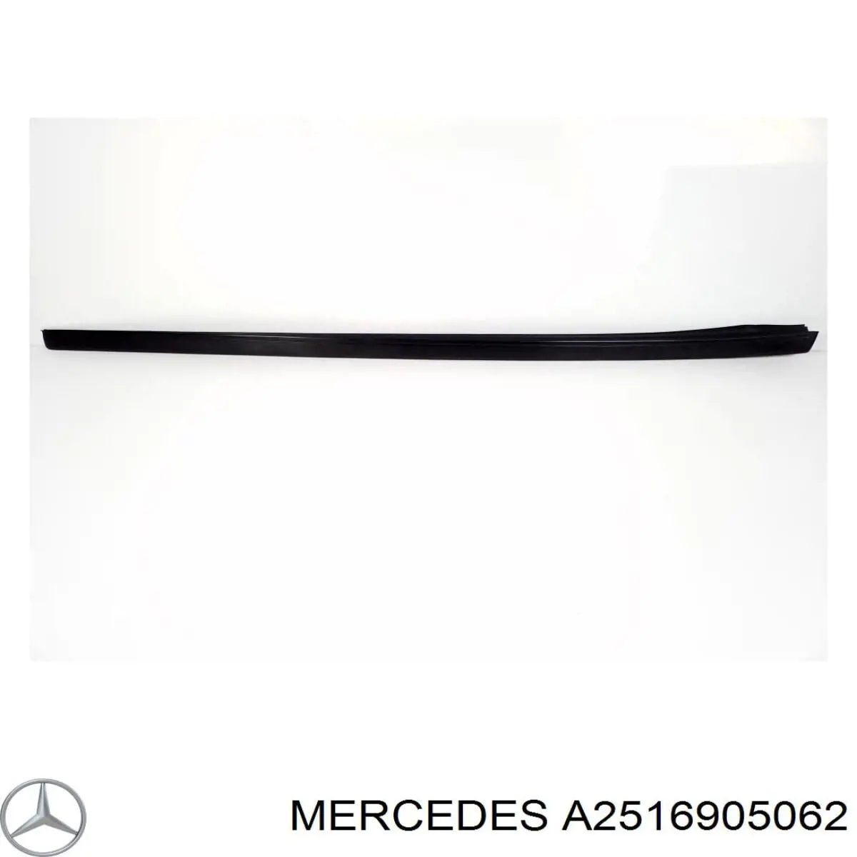 Молдинг даху, правий Mercedes A2516905062 ціна, від 38.55 USD