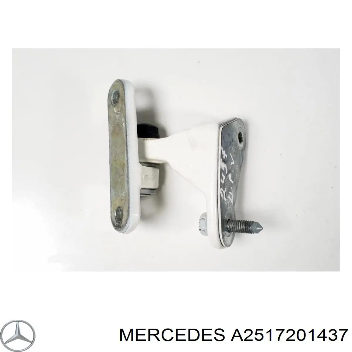 Петля передніх дверей, правою на Mercedes ML/GLE (W164)