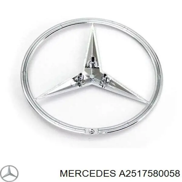 Емблема на кришку багажника, фірм.значок Mercedes A2517580058 ціна, від 30.42 USD