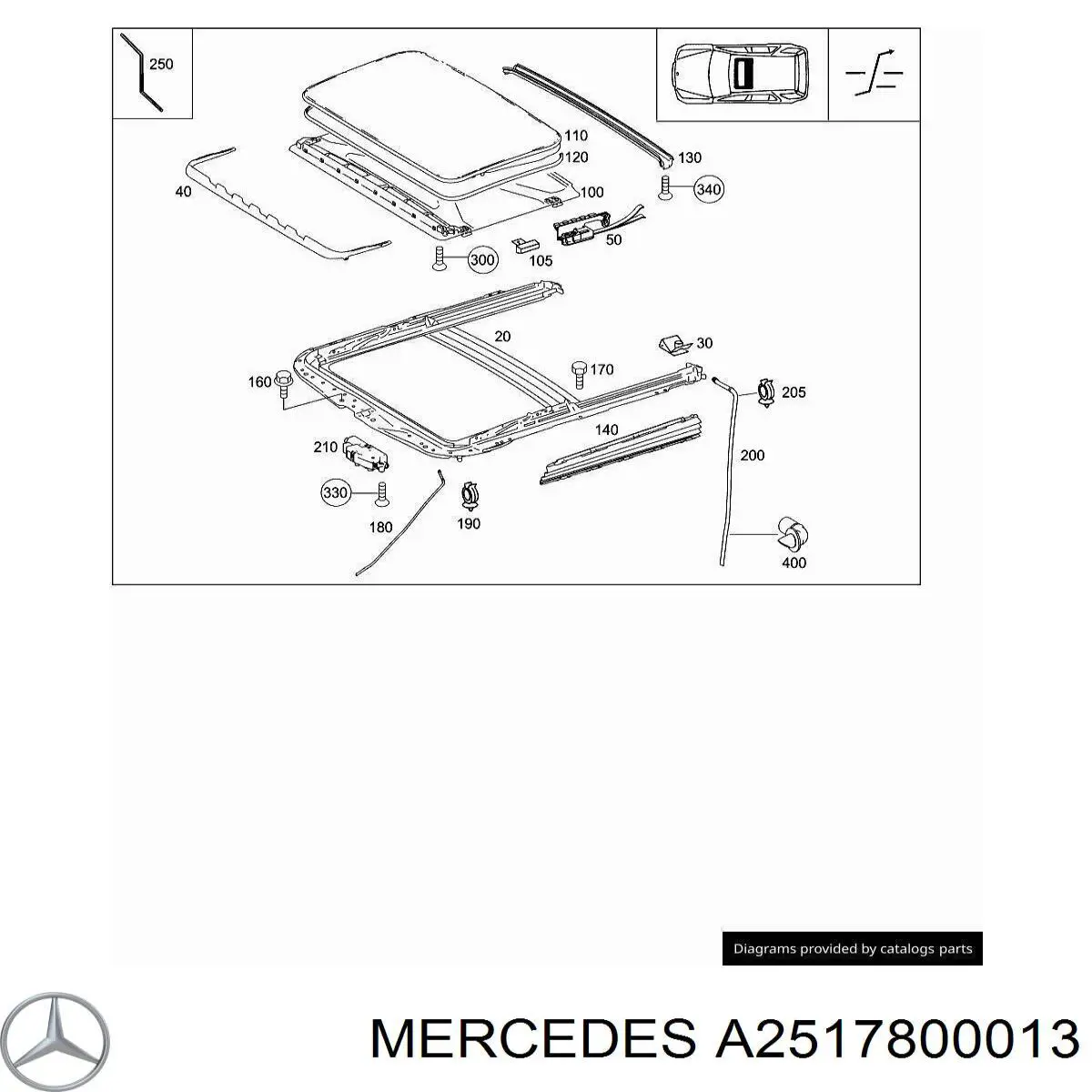 A2517800013 Mercedes 
