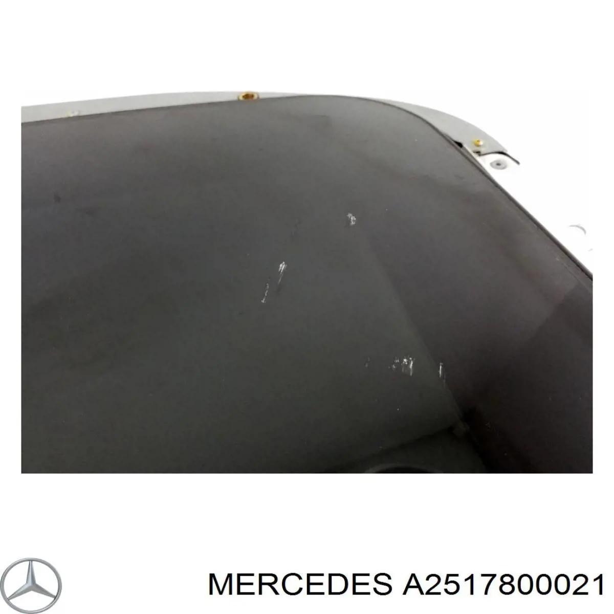 Купити A2517800021 Mercedes Скло люка даху