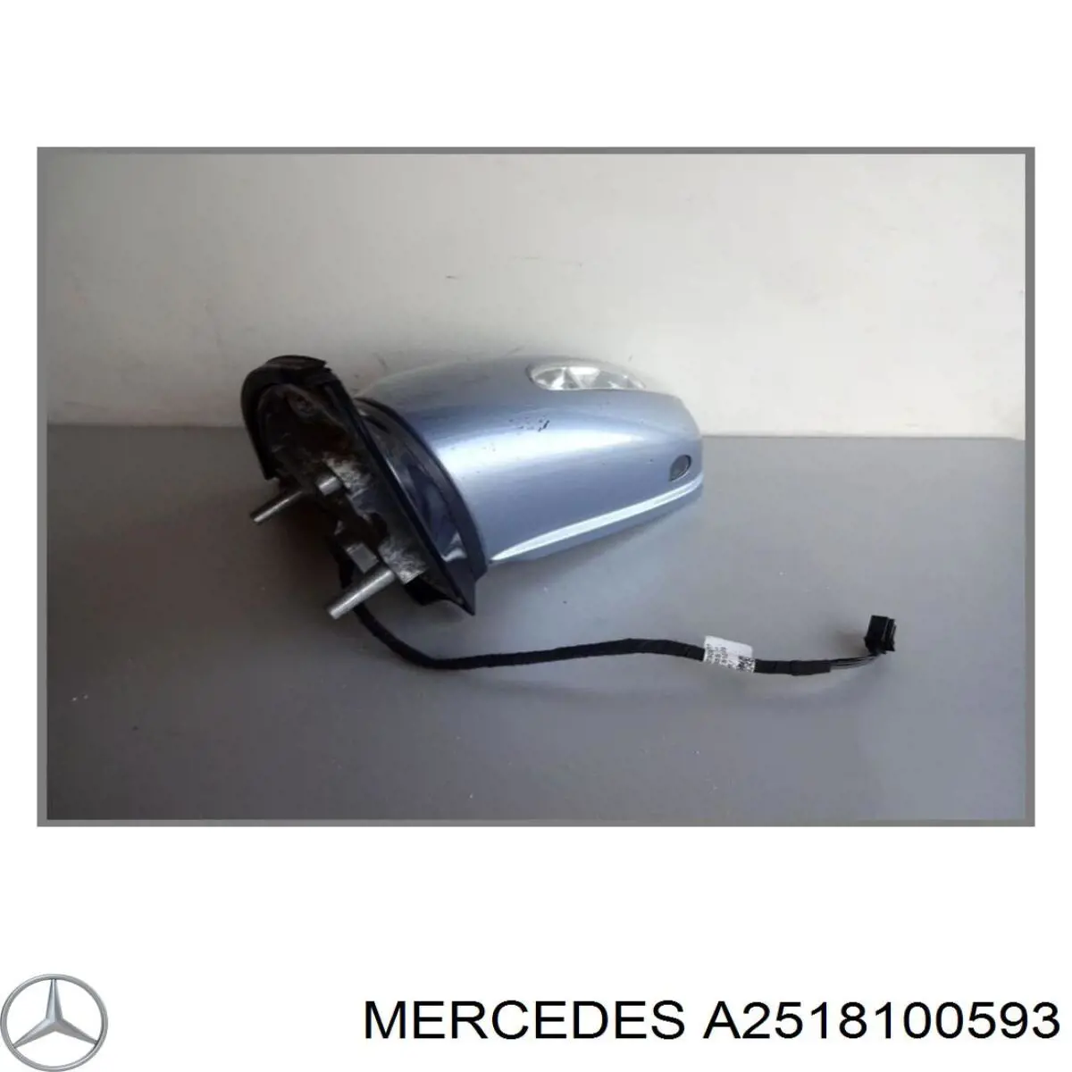 Купити A2518100593 Mercedes Бічне дзеркало заднього виду ліве