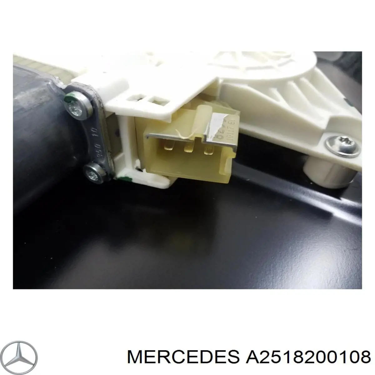 Купити A2518200942 Mercedes Мотор склопідйомника дверей задніх, лівих