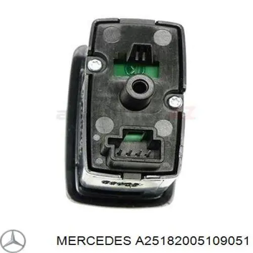 A25182005109051 Mercedes Кнопковий блок керування склопідіймачами передній правий