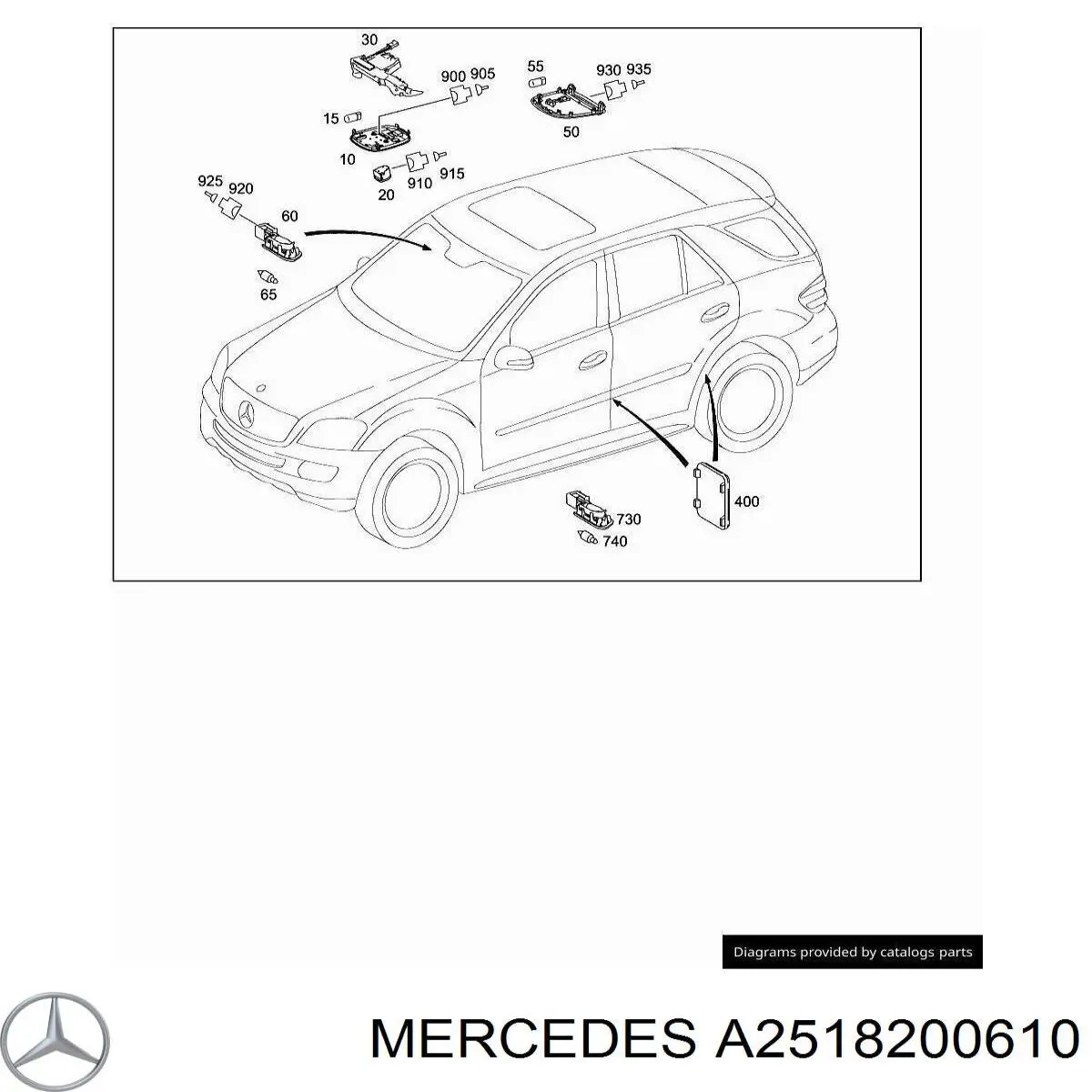 A2518200610 Mercedes 