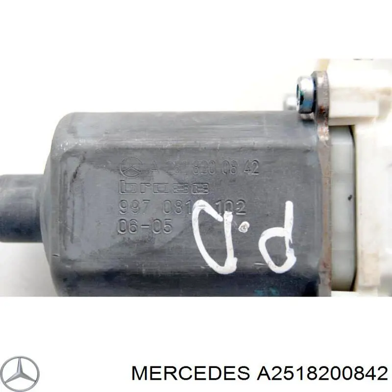 Двигун склопідіймача двері передньої, правої Mercedes A2518200842 ціна, від 8.86 USD