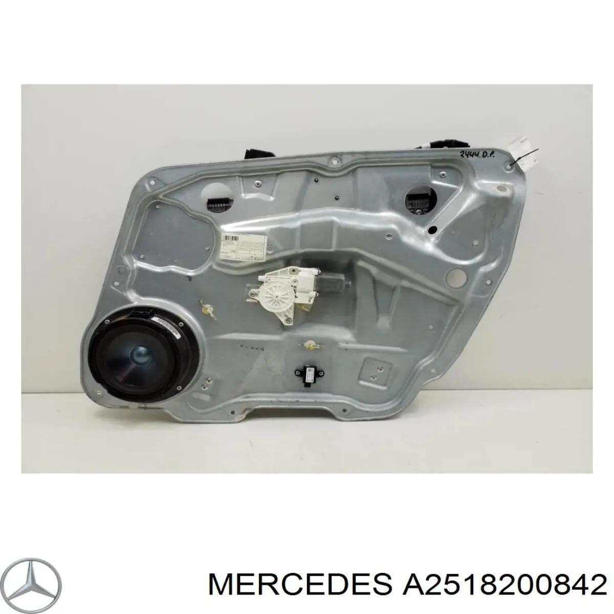 Двигун склопідіймача двері передньої, правої Mercedes A2518200842
