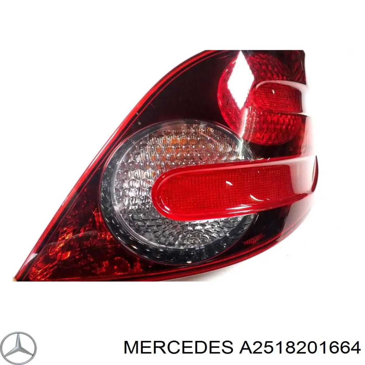 A2518201664 Mercedes Ліхтар задній правий