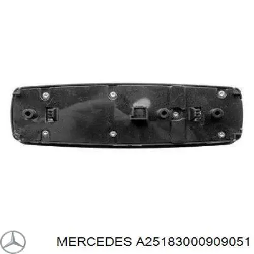 A25183000909051 Mercedes кнопковий блок керування склопідіймачами передній лівий