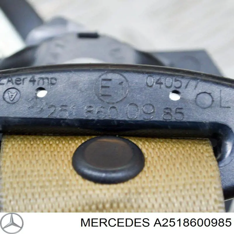 Купити A2518600985 Mercedes Пасок безпеки передній лівий