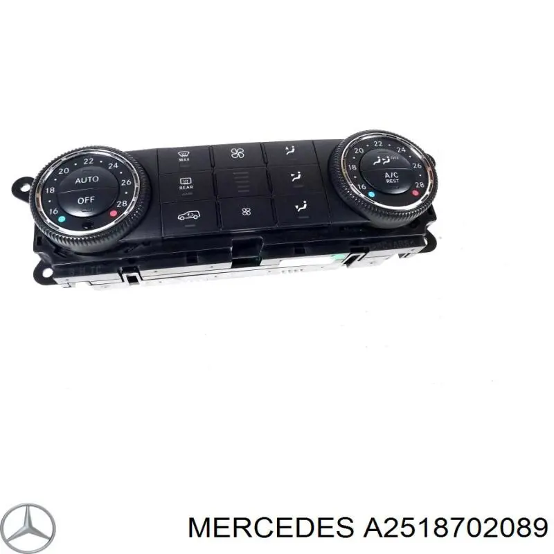 A2518702089 Mercedes Механізм управління кондиціонером