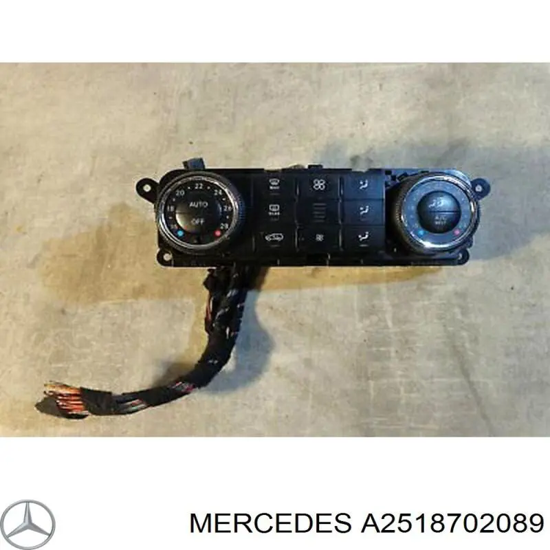 Купити A2518702089 Mercedes Блок управління пічкою