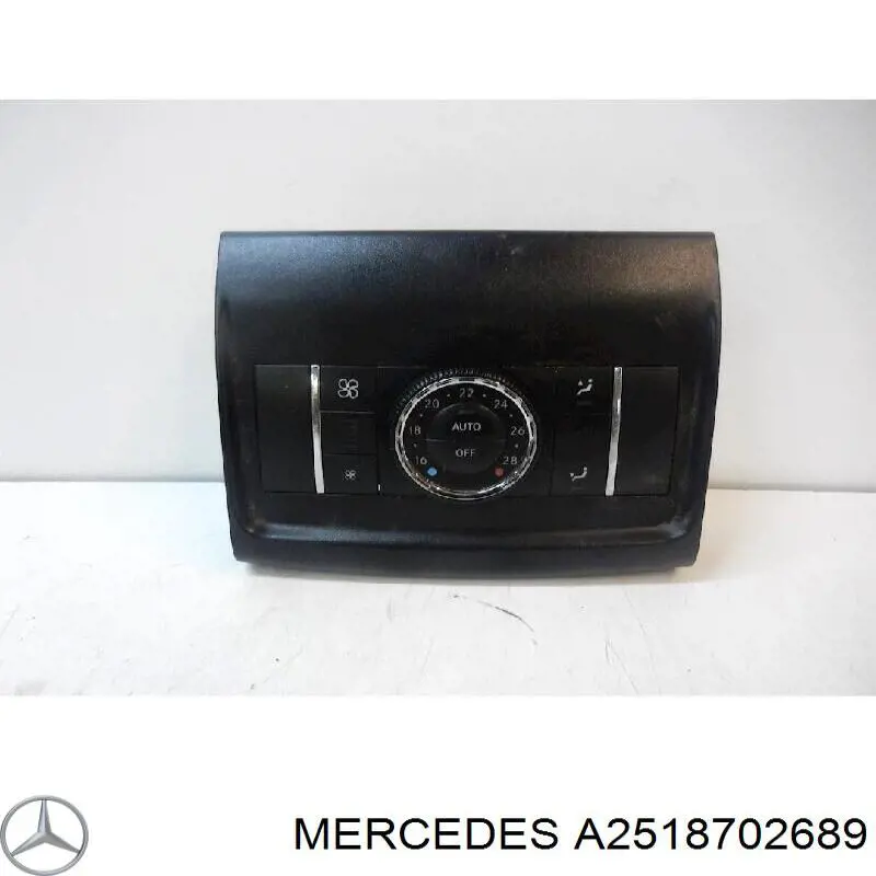 Блок управління режимів опалення / кондиціонування Mercedes A2518702689