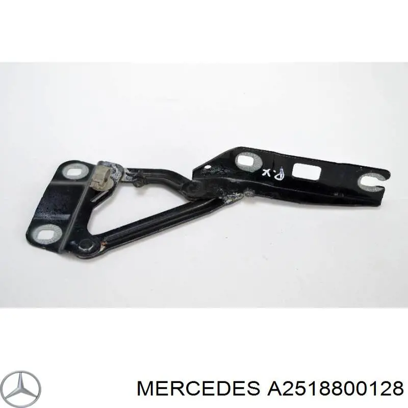 A2518800128 Mercedes Завіс капота, лівий