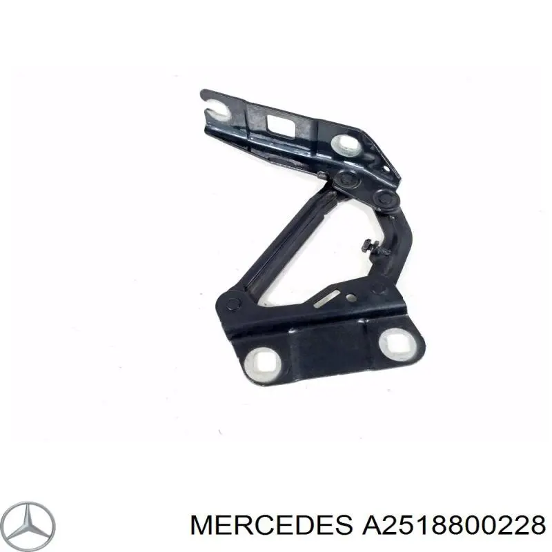 A2518800228 Mercedes Завіс капота, правий