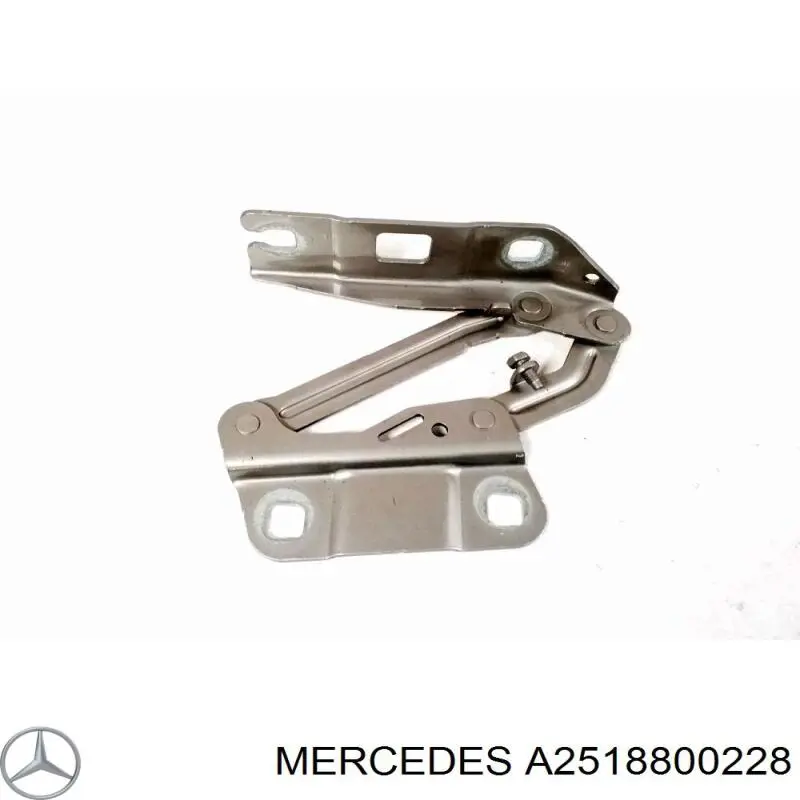2518800228 Mercedes петля капота, права