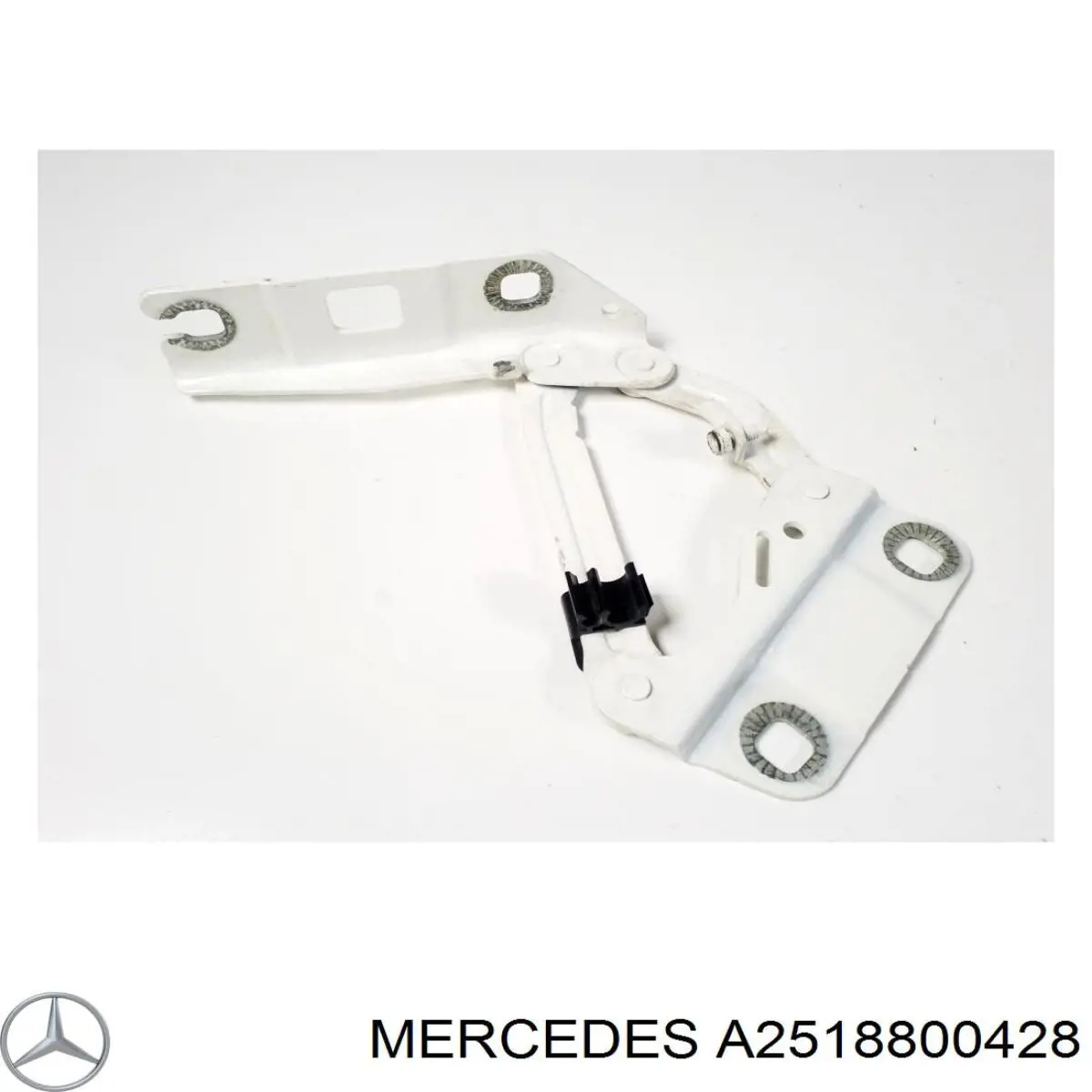 Петля капота, права A2518800428 Mercedes