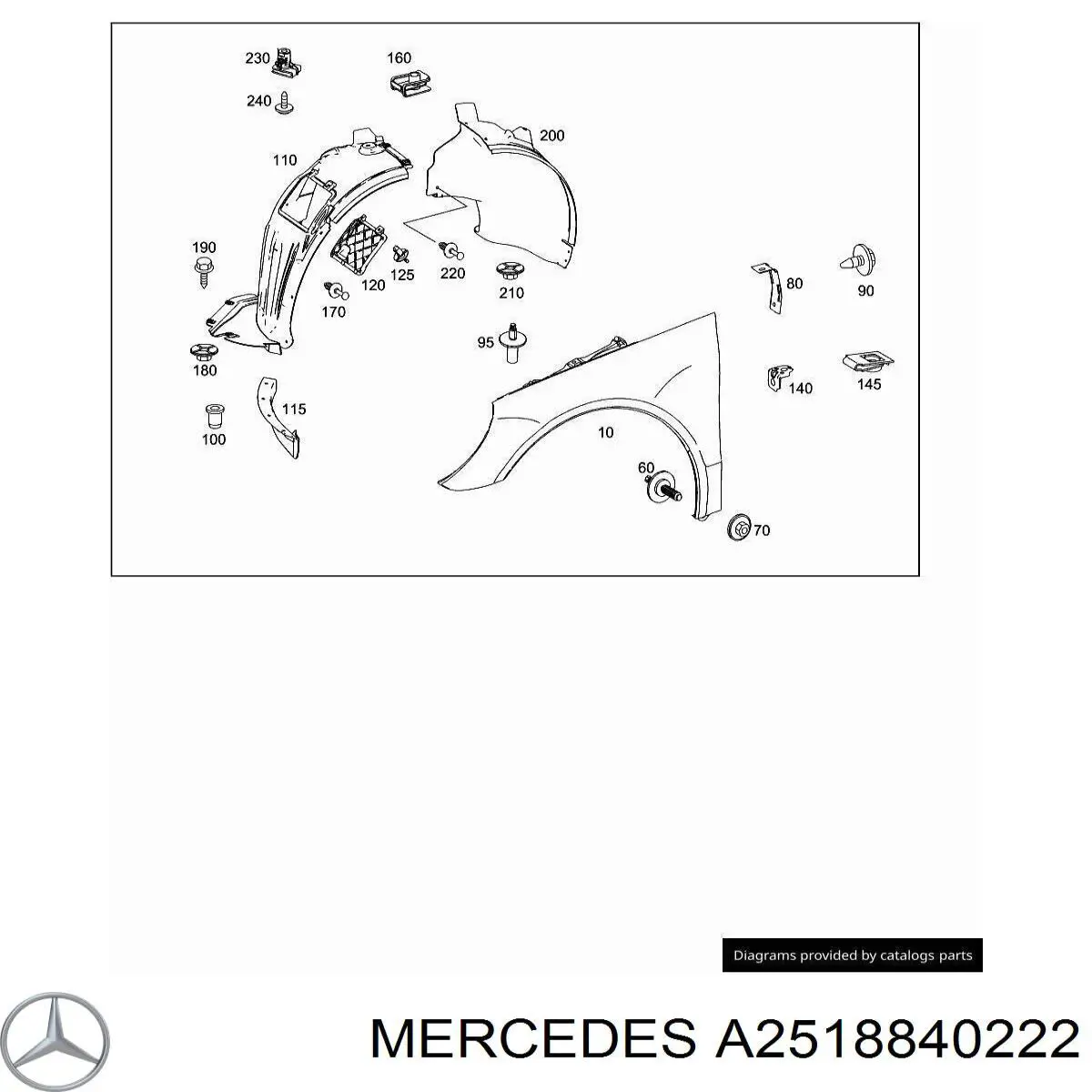  A2518840222 Mercedes