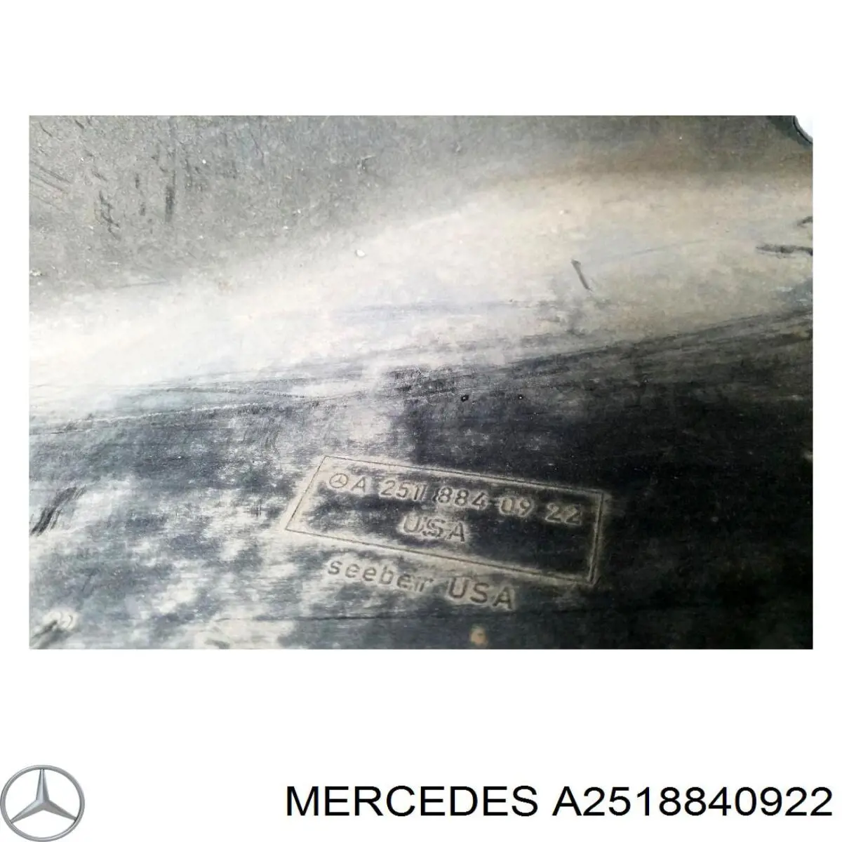 Підкрилок переднього крила, лівий задній Mercedes A2518840922 ціна, від 18.31 USD