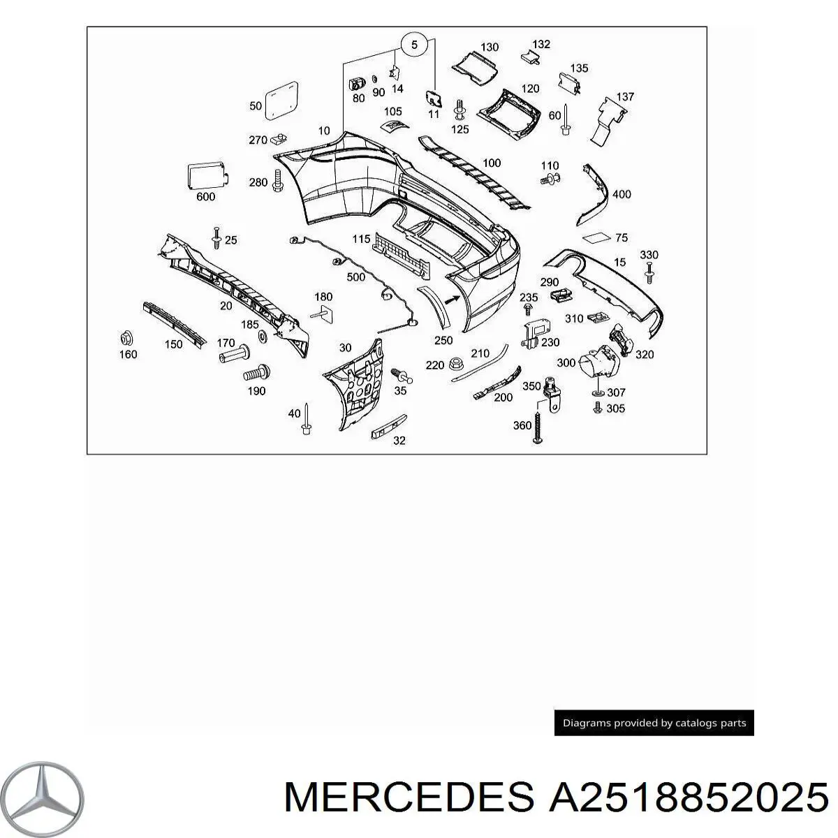 A2518852025 Mercedes 