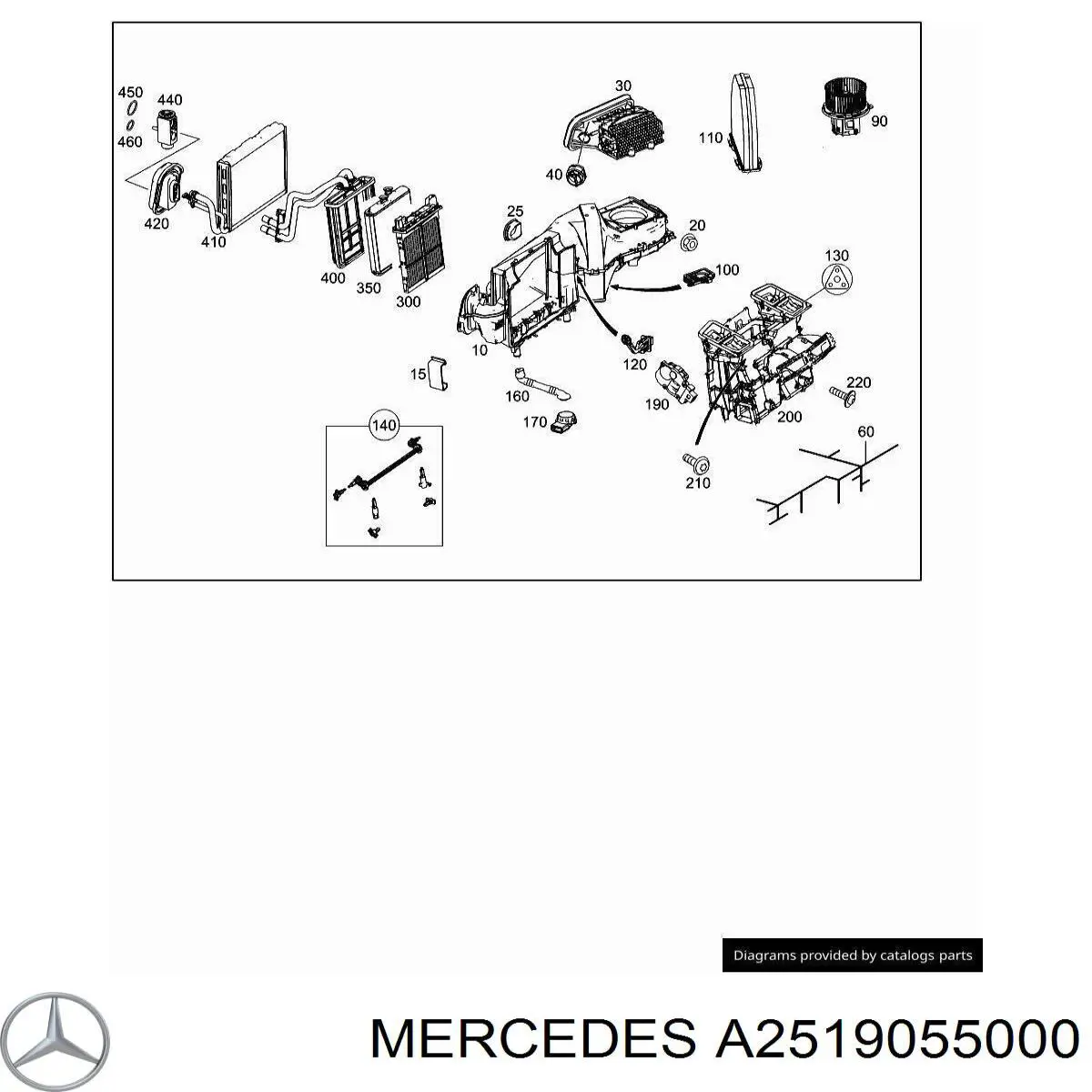 A2519055000 Mercedes 
