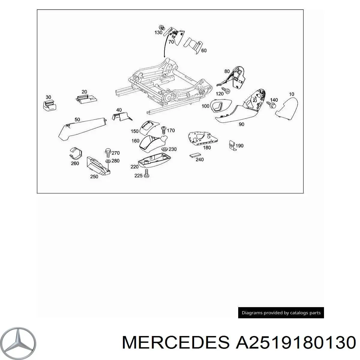 A2519180130 Mercedes 