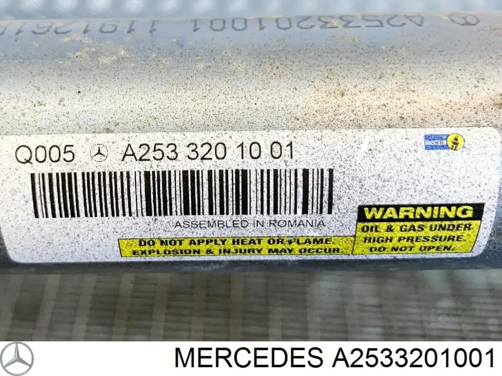 Амортизатор задній A2533201001 Mercedes