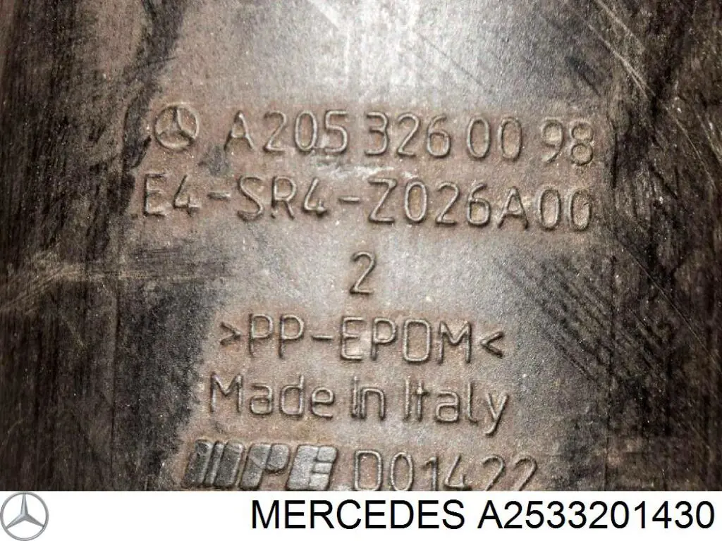 Амортизатор задній A2533201430 Mercedes