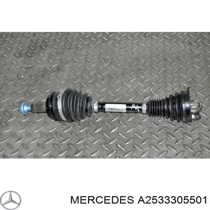 Привід передній лівий Mercedes A2533305501 ціна, від 100.73 USD