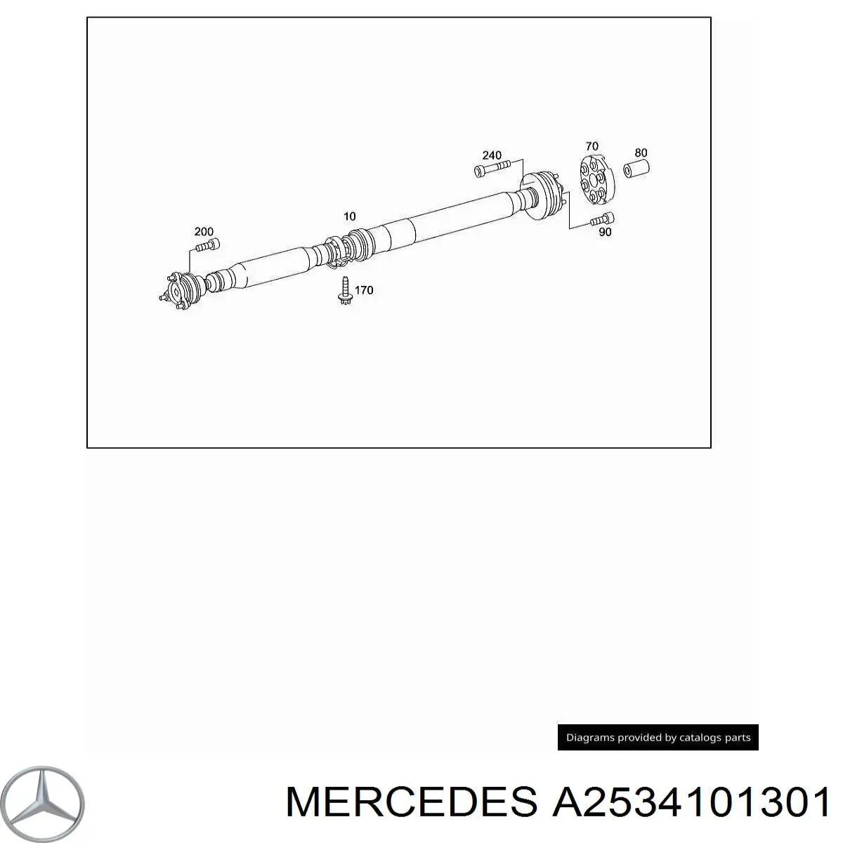 A2534101301 Mercedes 