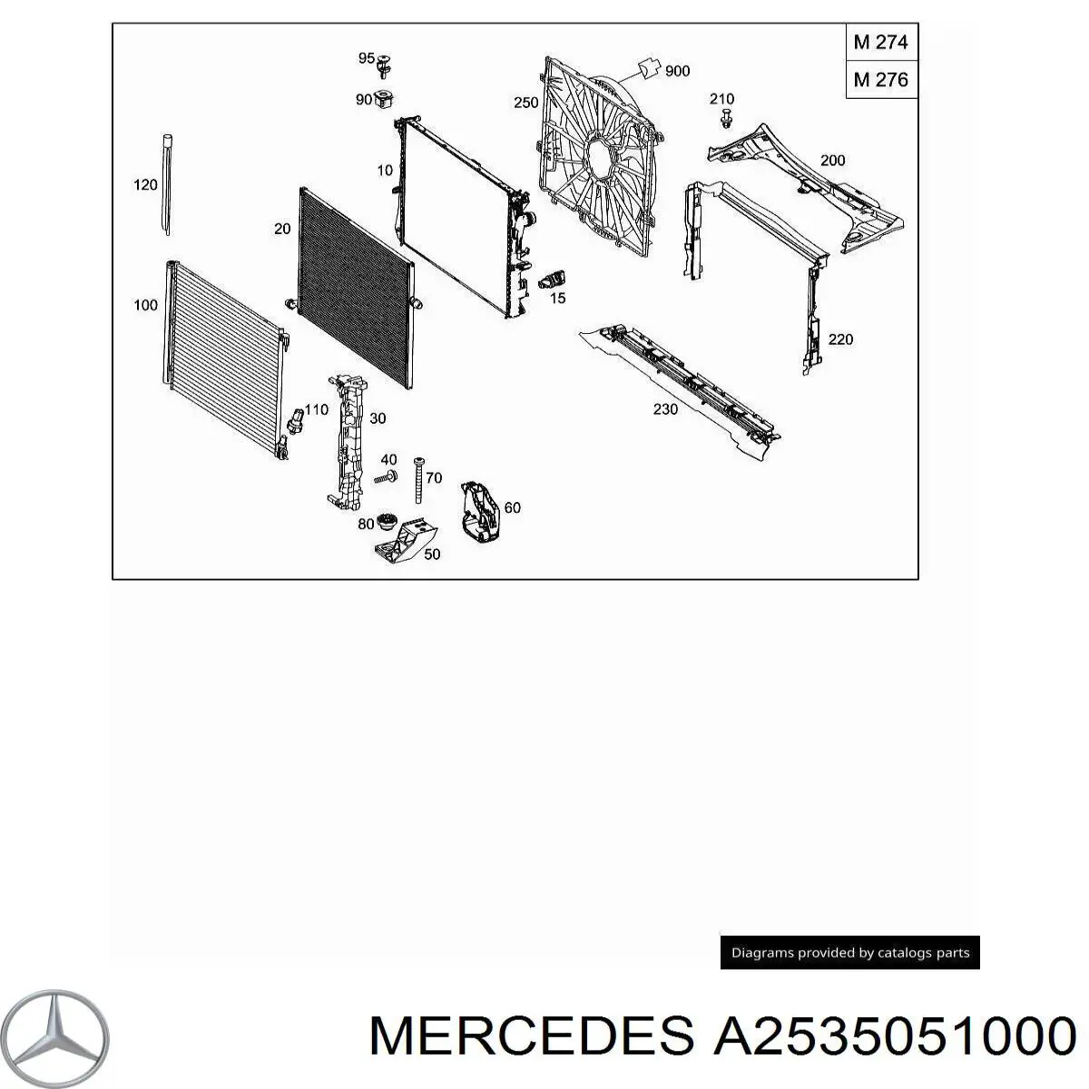  A2535051000 Mercedes