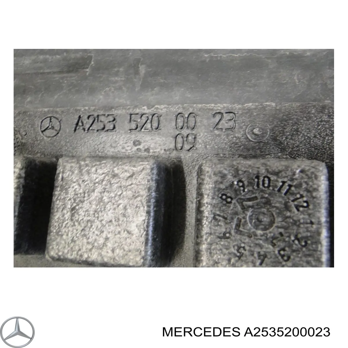 Захист ДВС Mercedes A2535200023 ціна, від 88.68 USD