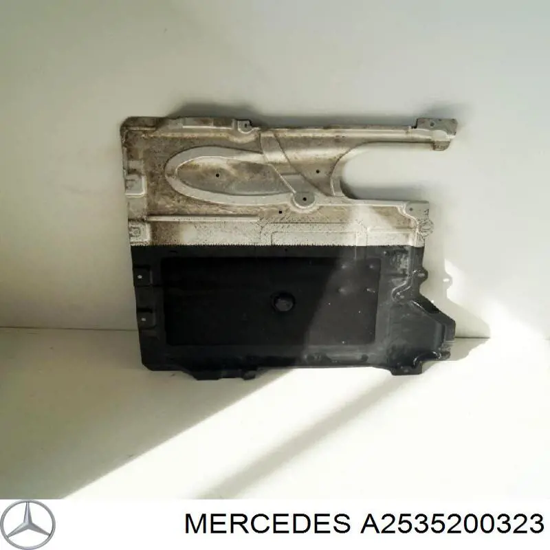 Купити A2535200323 Mercedes Захист двигуна задній