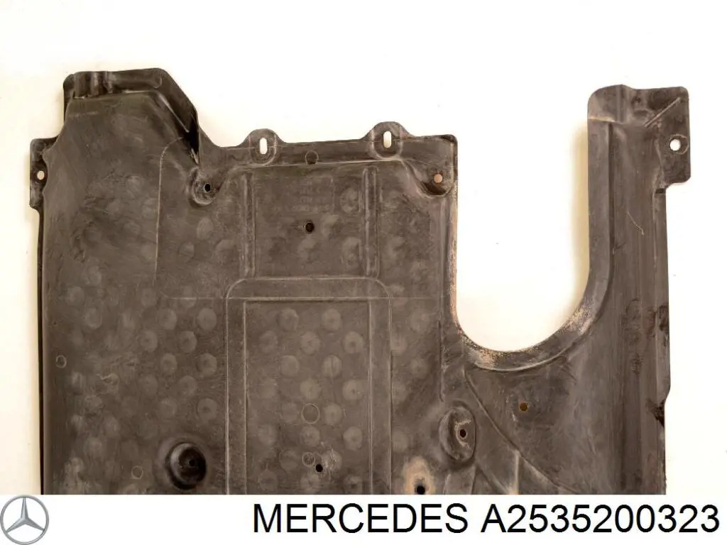 Захист двигуна задній Mercedes A2535200323 ціна, від 63.34 USD
