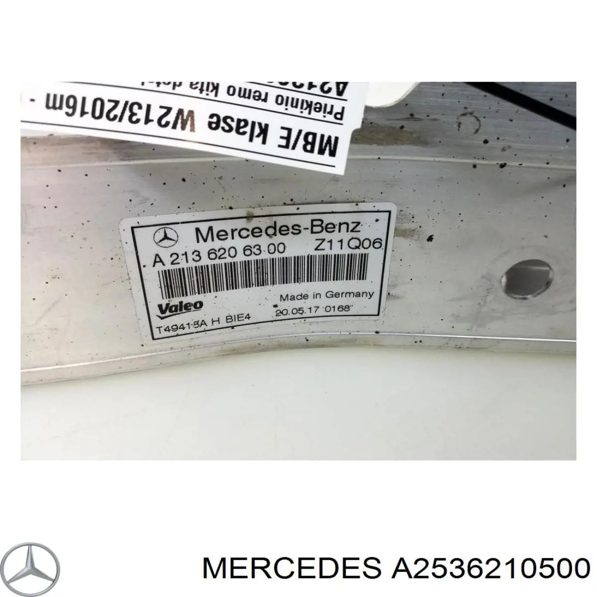 Кронштейн супорта радіатора нижнього Mercedes A2536210500 ціна, від 20.78 USD