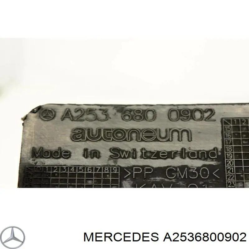  Mercedes A2536800902 ціна, від 22.50 USD