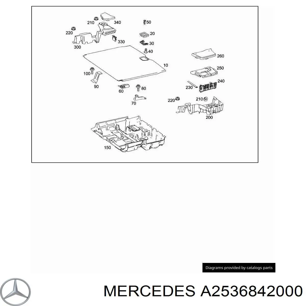 A2536842000 Mercedes 