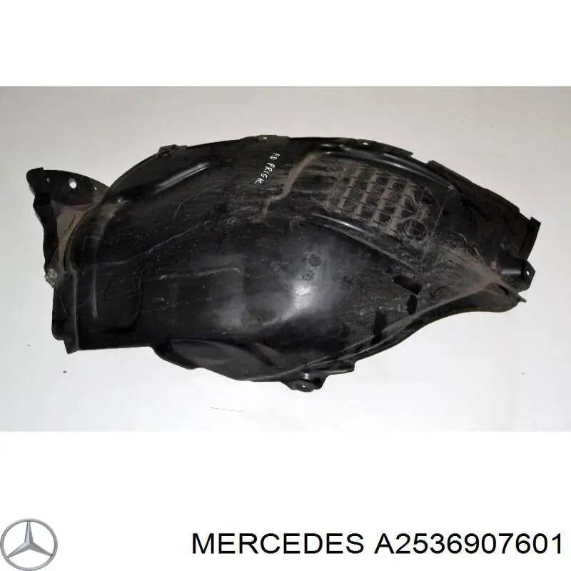 Підкрилок переднього крила, правий передній Mercedes A2536907601 ціна, від 158.37 USD