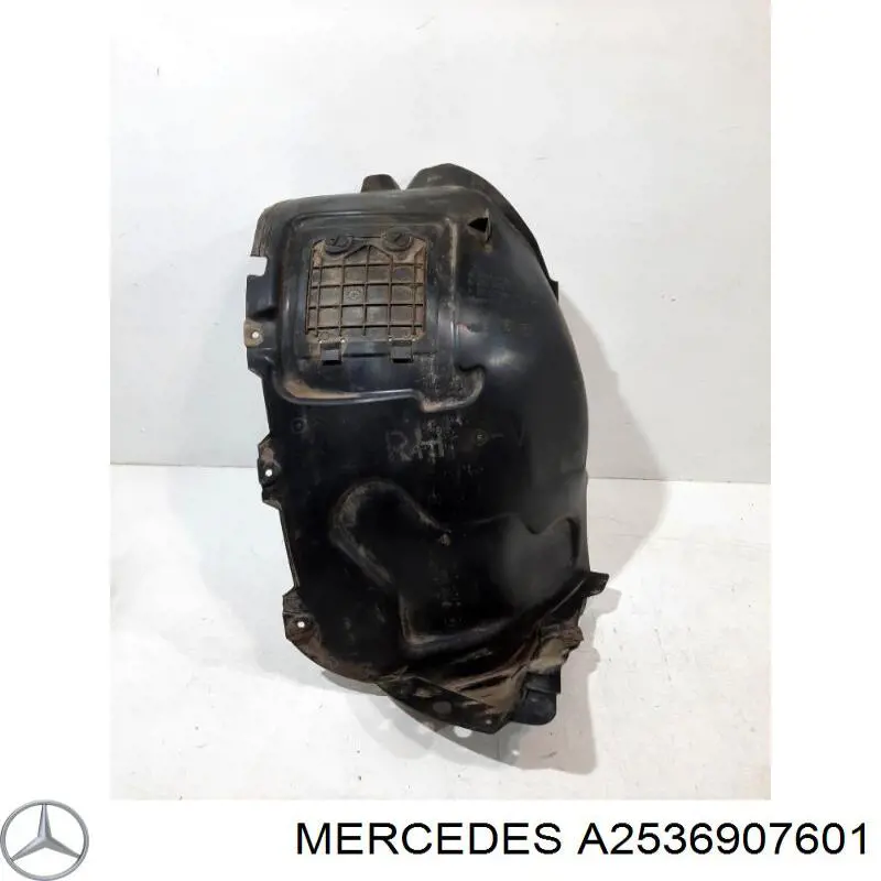 Купити A2536907601 Mercedes Підкрилок переднього крила, правий передній