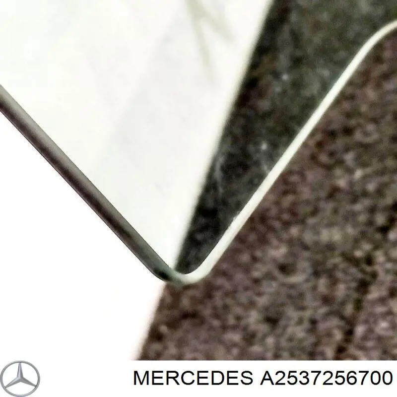A2537256700 Mercedes Скло передніх дверей, лівою