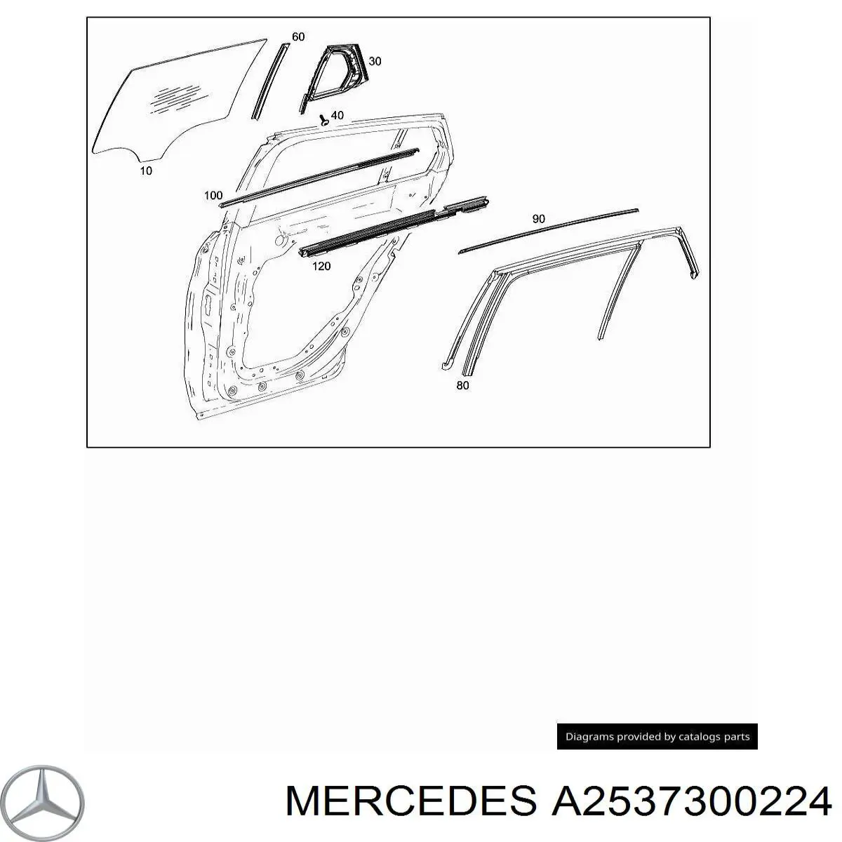 A2537300224 Mercedes 
