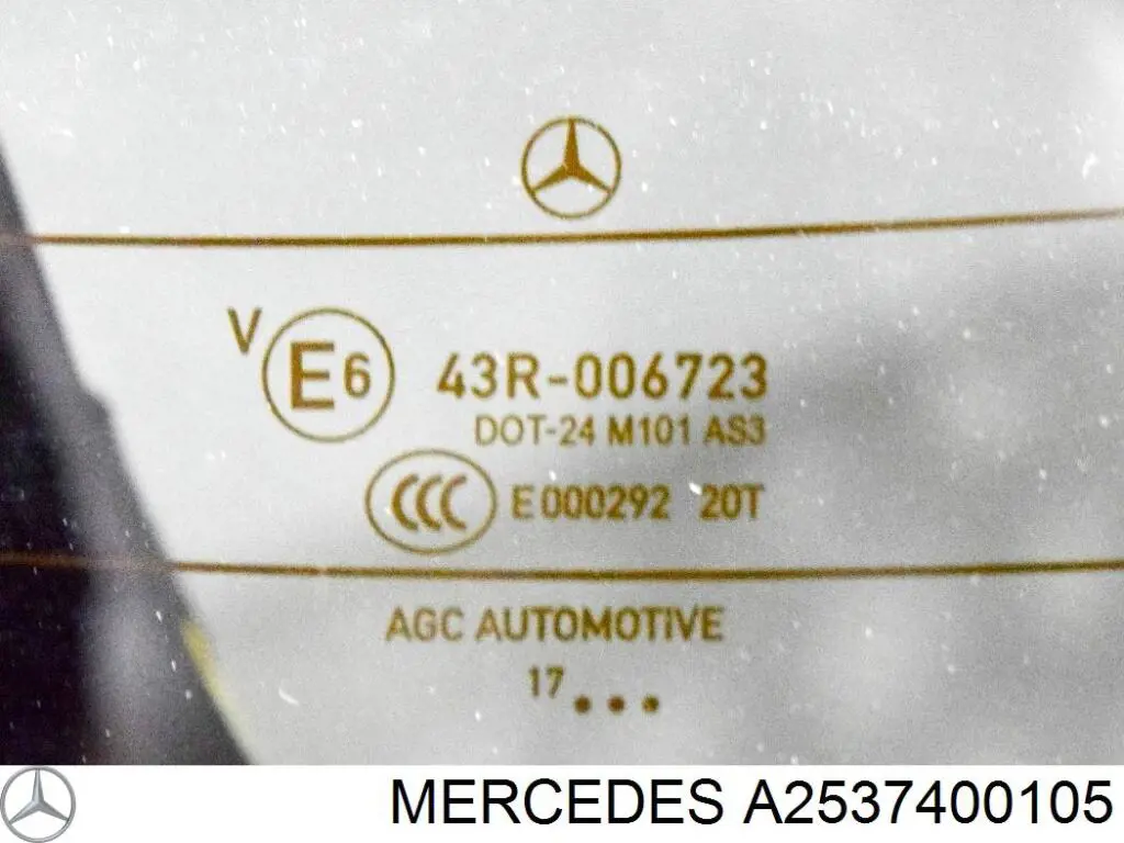 Купити A2537400105 Mercedes Задня ляда