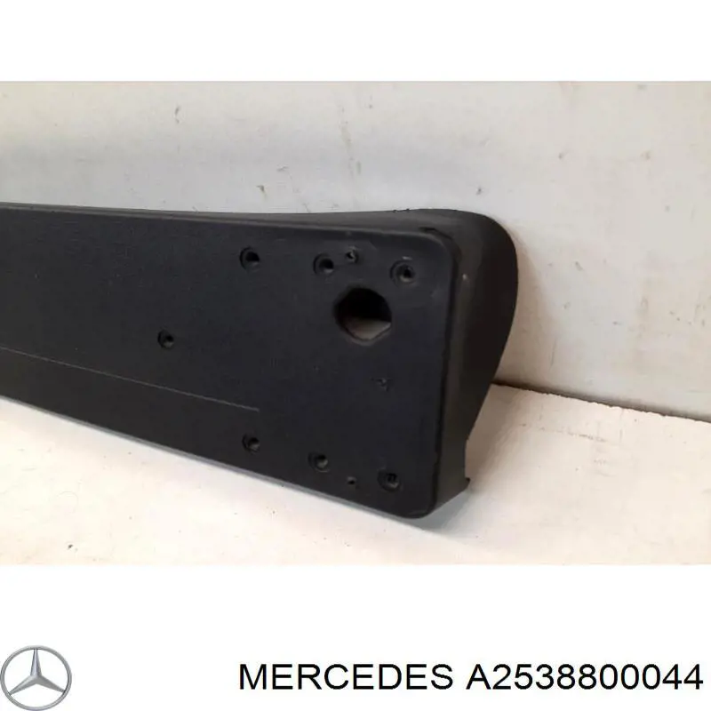 Купити A2538800044 Mercedes Кронштейн переднього номерного знака
