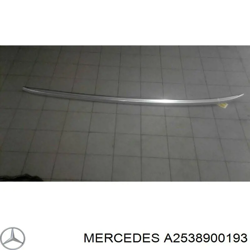 A2538900193 Mercedes Автомобільний рейлінг на дах лівий