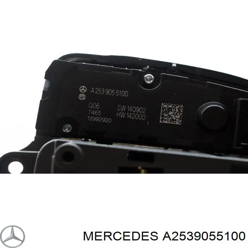 A2539055100 Mercedes Блок кнопок центральної консолі
