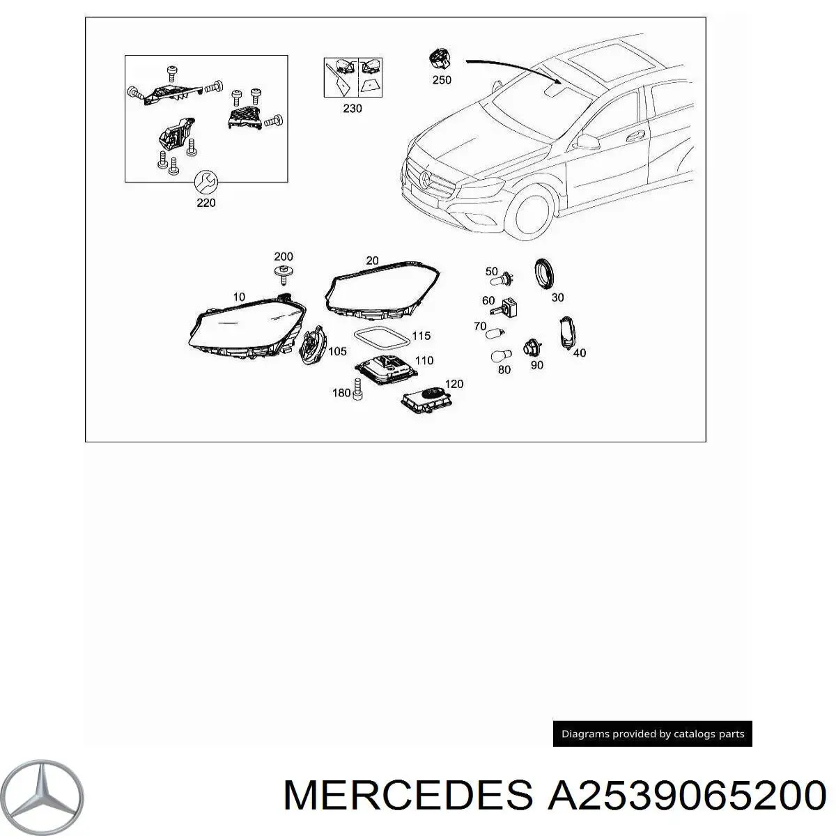 A2539065200 Mercedes 